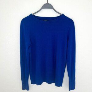 Halogen Royal Blue Lightweight Knit Sweater (Size M)